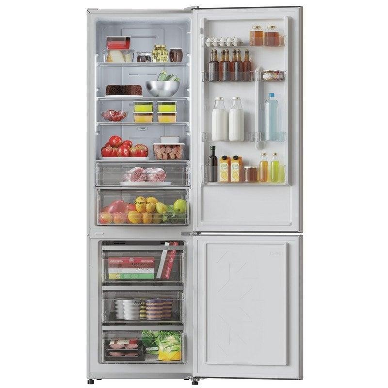 Detalle de Cecotec Bolero CoolMarket 356 Inox E: Frigorífico Combi Total No Frost en acero inox