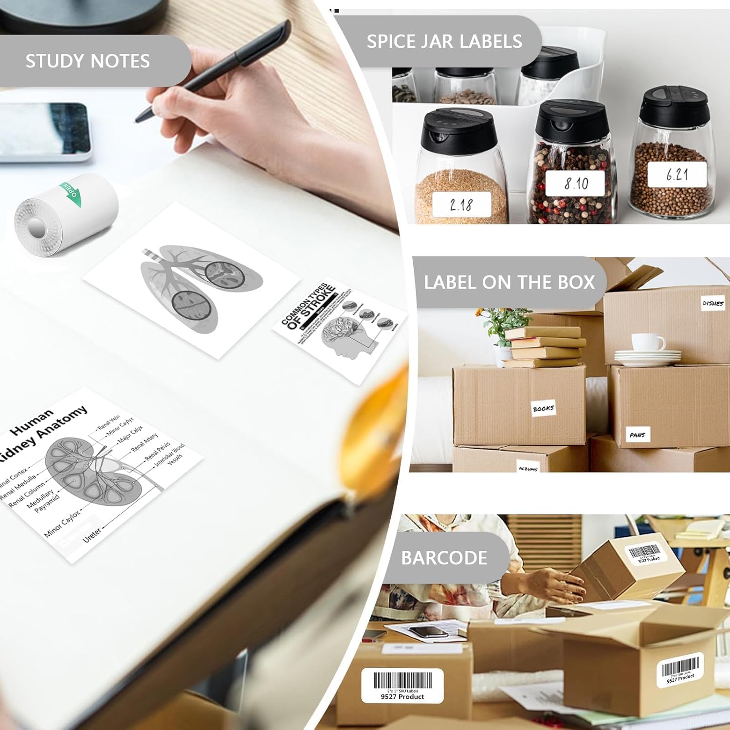 Detalle de QpenguinBabies mini photo printer paper 57mm