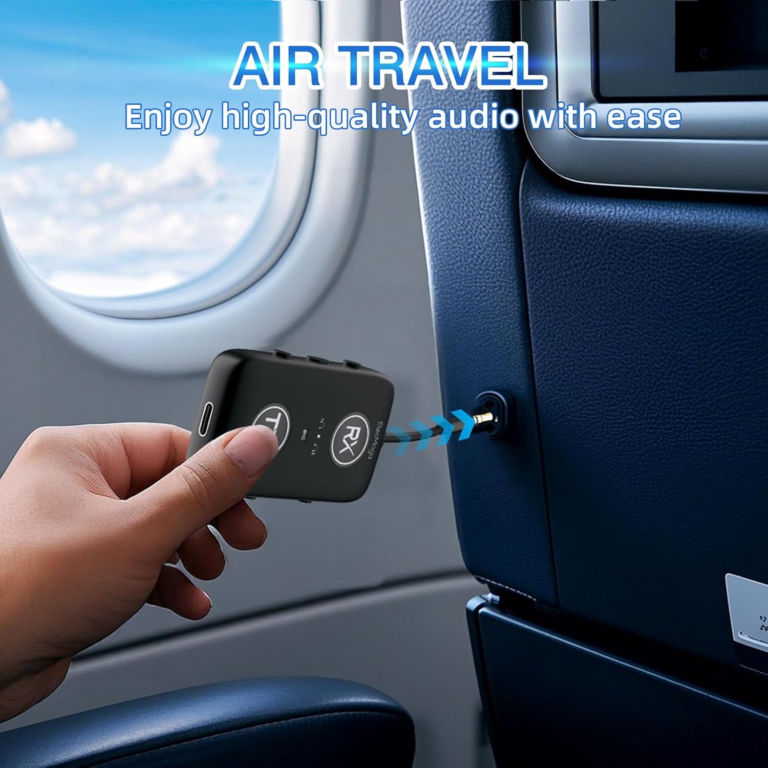 Thumbnail 4 de ElecMoga aptX Adaptive Bluetooth 5.4 transmitter for TV