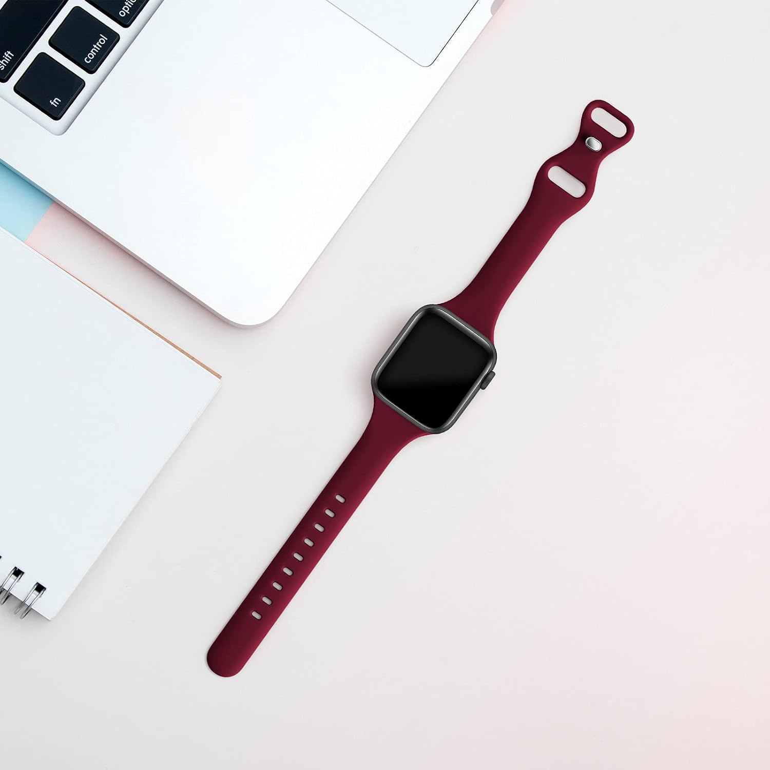 Detalle 2 de Acrbiutu Thin Slim Band 38mm for Apple Watch
