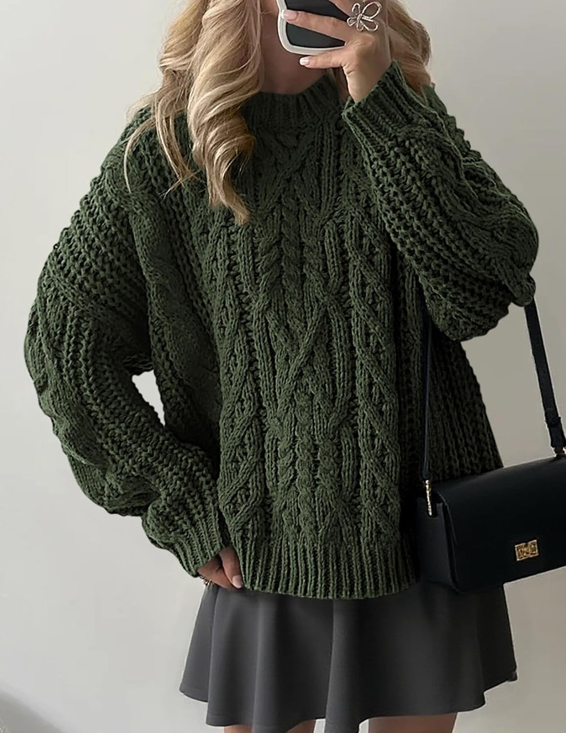 Thumbnail 1 de PRETTYGARDEN Oversized Fall Sweater