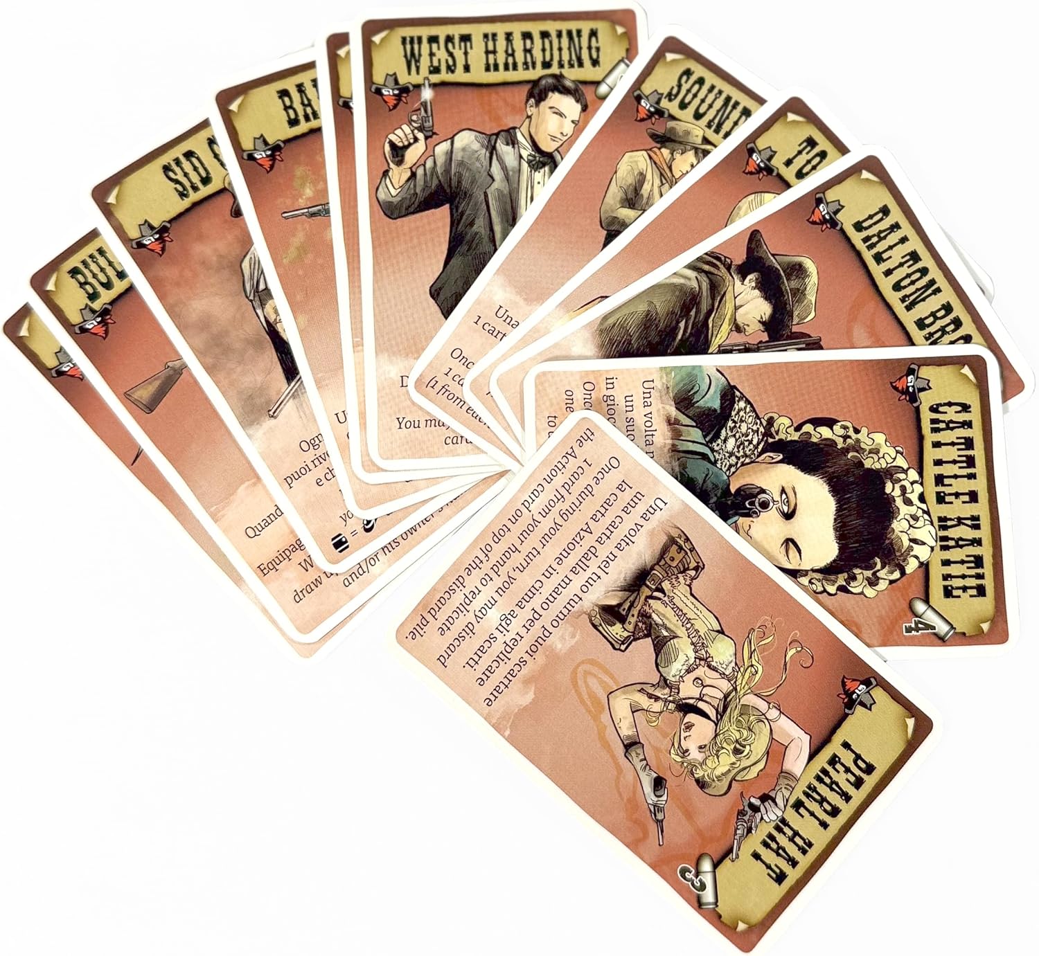 Detalle 2 de Bang! The Duel – Duelli di Carte per Due Giocatori (Edizione Italiana) | DV Giochi