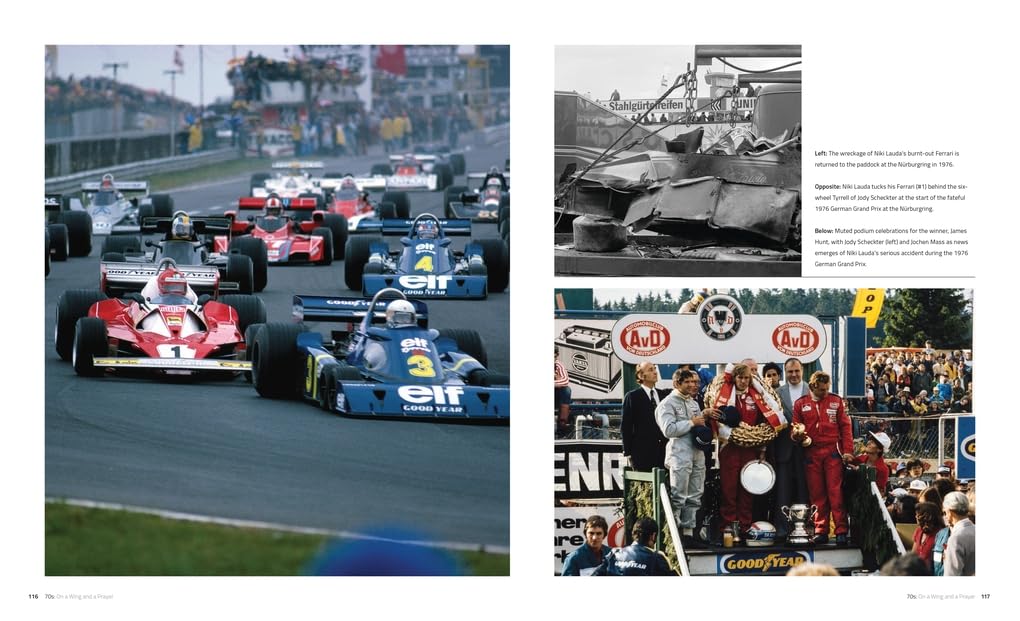 Thumbnail 5 de Formula 1: The Official History (2024) Hardcover by Maurice Hamilton
