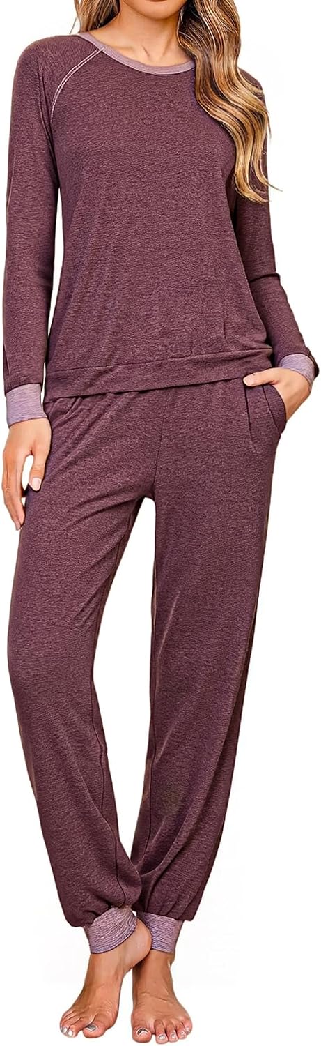 Thumbnail 5 de Jahetuul Pyjama Femme Hiver coton col V avec poches