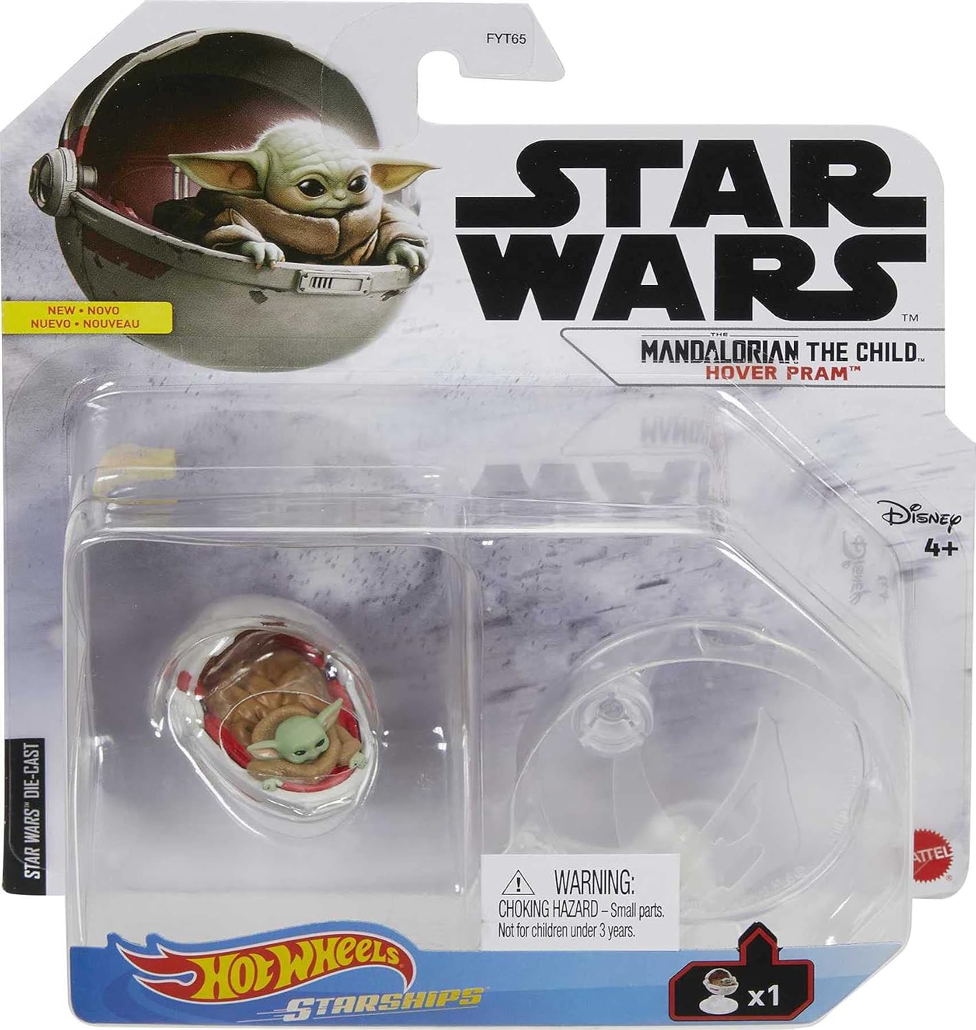 Detalle de Hot Wheels GVF57 スター・ウォーズ「ザ・チャイルド」キャリア付き宇宙船トイ