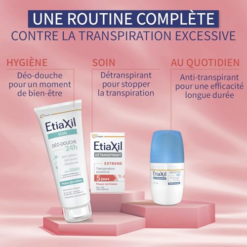 Thumbnail 8 de ETIAXIL Détranspirant Extrême Aisselles – 15 ml, peau normale, efficacité 5 jours
