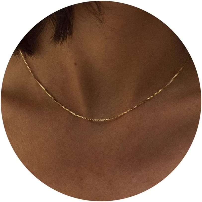 Detalle de Tewiky Gold Chain Necklace, 14K Gold-Plated