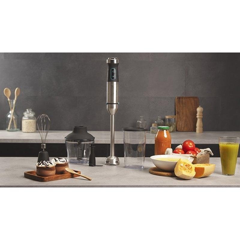 Detalle 2 de Cecotec Power TitanBlack 1500 XL Cream&Crush: Batidora de Mano 1500 W para texturas ultrafinas