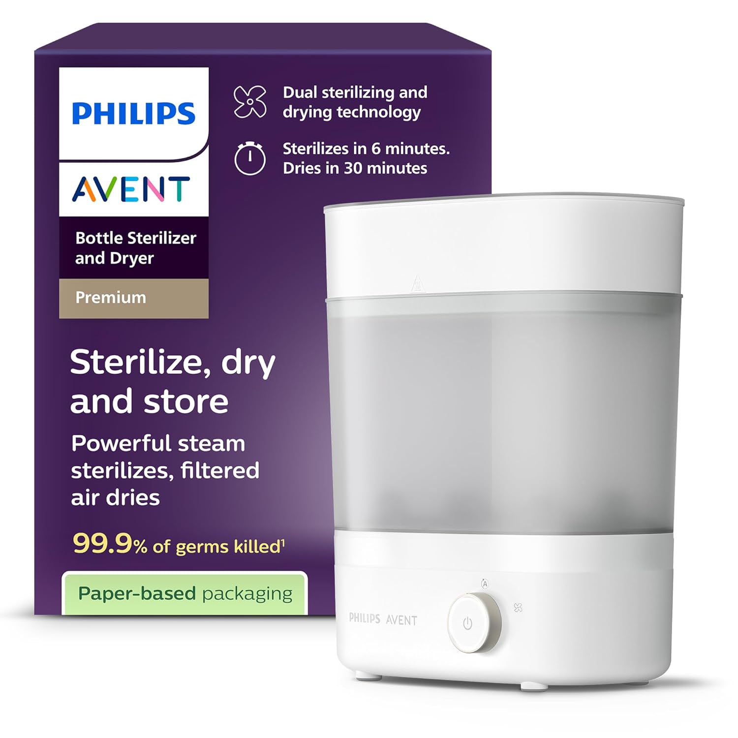 Detalle de Philips AVENT SCF293/00 Babyfläschchen-Sterilisator 6