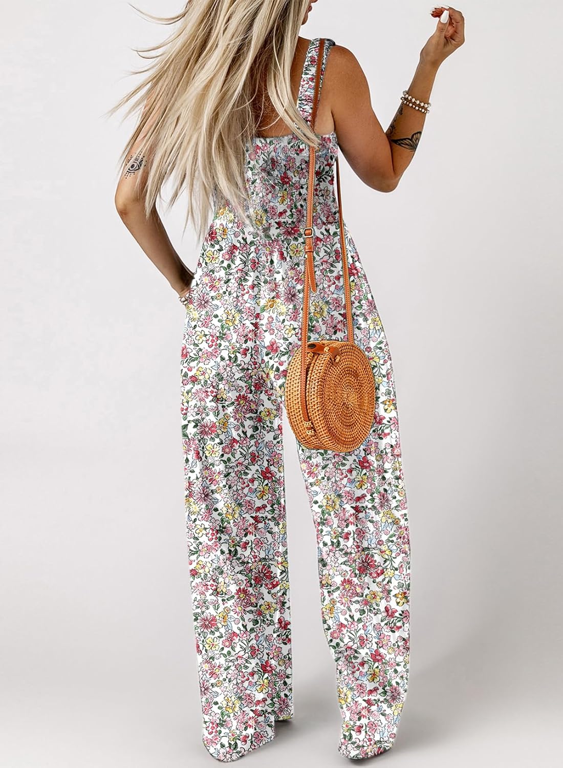 Detalle de Dokotoo Women's Casual Loose Overalls Jumpsuit