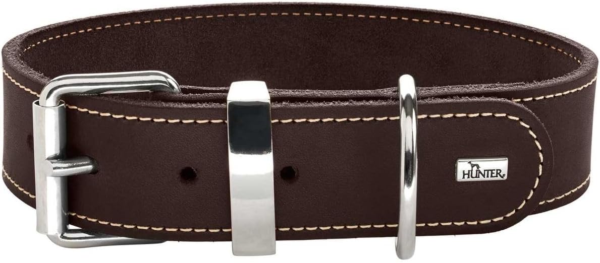 Thumbnail 6 de HUNTER Aalborg Special Hundehalsband – Olivgrün, stark gefettet, Made in Germany