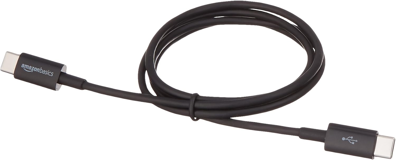 Thumbnail 4 de Amazonベーシック L6LUC023-CS-R USB-C 2.0ケーブル 91cm、最大15W・480Mbps、USB-IF認証