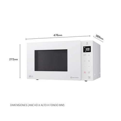 Thumbnail 9 de LG MH6535GDH Forno Microonde Smart Inverter con Grill al Quarzo, 25 L, 1000 W – Bianco