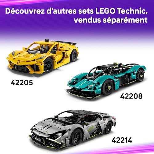 Thumbnail 6 de LEGO Technic Ferrari FXX K (42212) – Maquette de construction avec moteur V12 et pistons mobiles