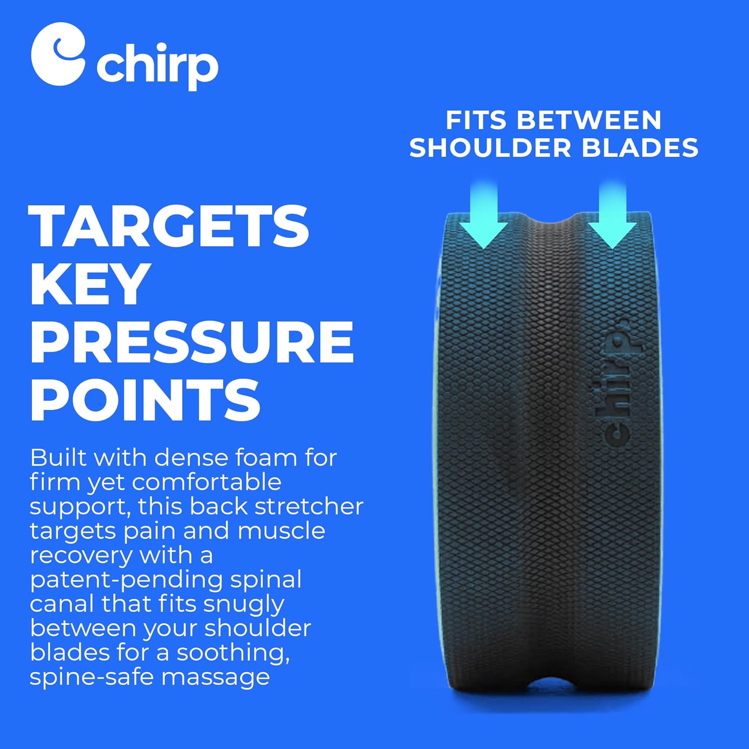 Thumbnail 3 de Chirp Wheel Foam Roller (10-Inch Mint) for Targeted Back & Neck Relief