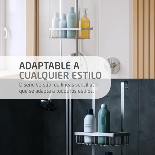 Thumbnail 6 de Amig Estantería de ducha 2 niveles, sin taladro