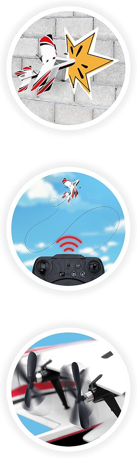 Thumbnail 4 de Buki Aereo radiocomandato: velivolo stabile, guida semplice e ricarica USB