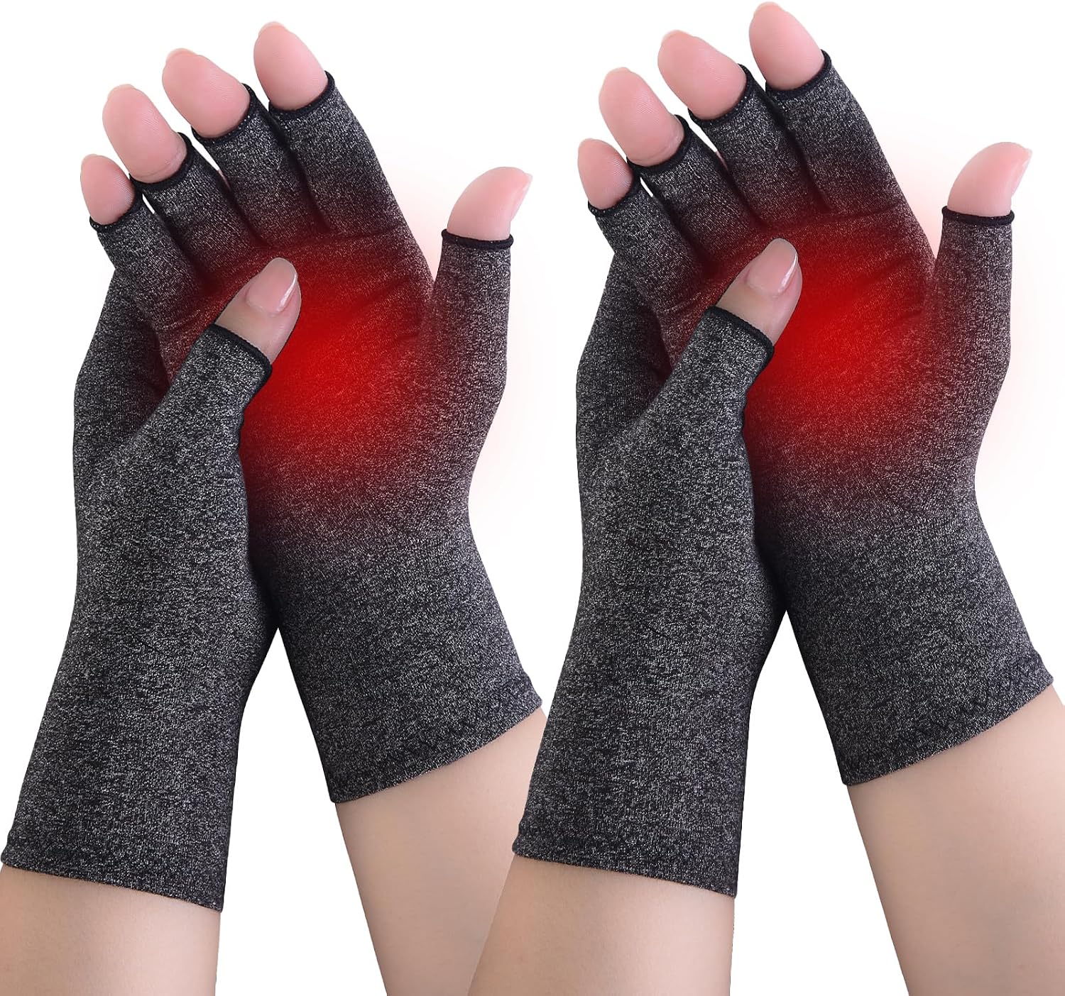 Detalle de Donfri Arthritis Compression Gloves S (fingerless)