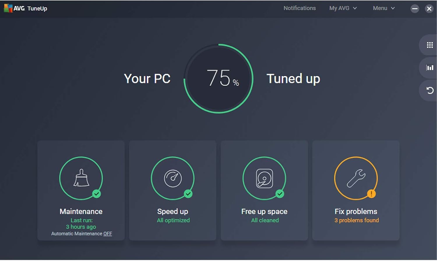 Thumbnail 6 de AVG TuneUp 2026 für PC/Mac: Bereinigungstool für 10 Geräte, 1 Jahr (Aktivierungscode per E-Mail)
