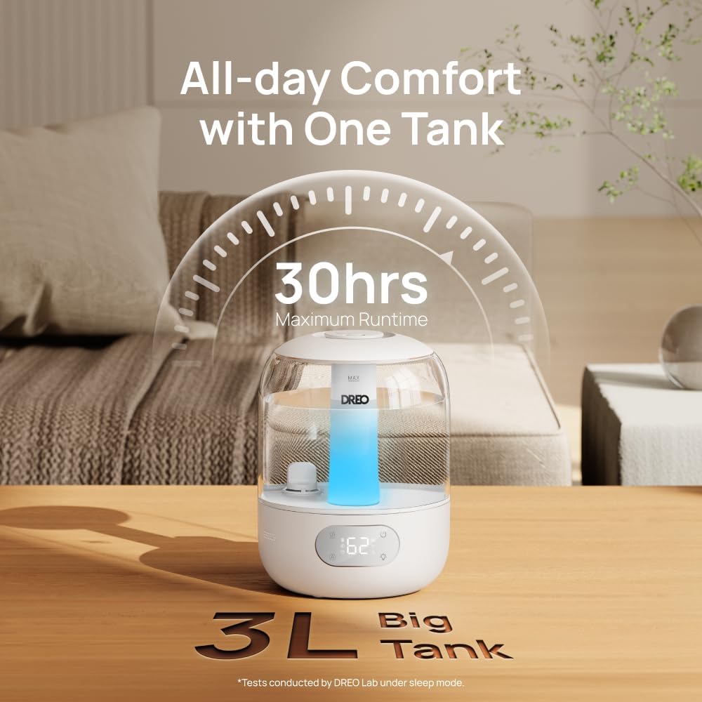 Thumbnail 5 de Dreo 3L Humidifier, 30H Quiet Runtime ⚙