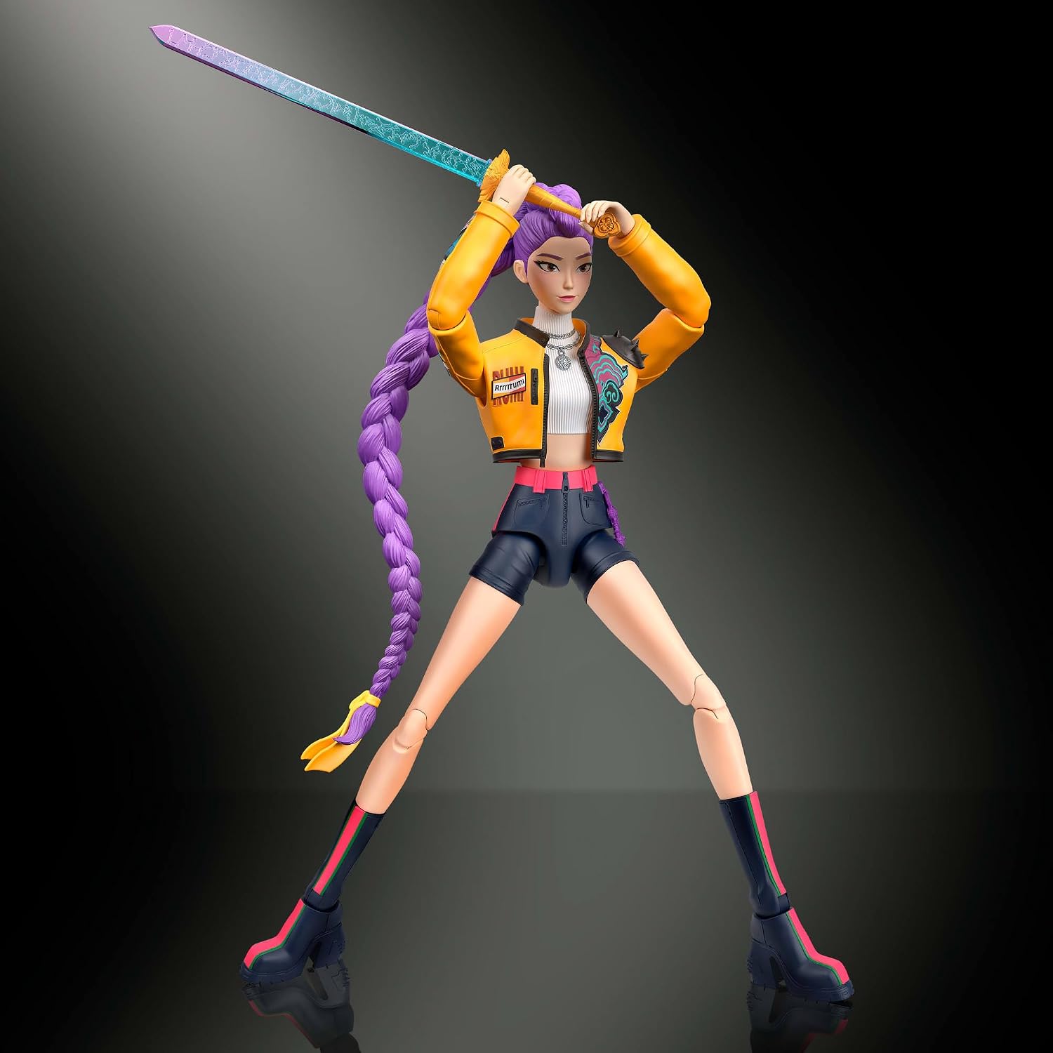 Thumbnail 2 de Mattel HUNTR/X Rumi JRY30 – figurka akcji ok. 15 cm z akcesoriami