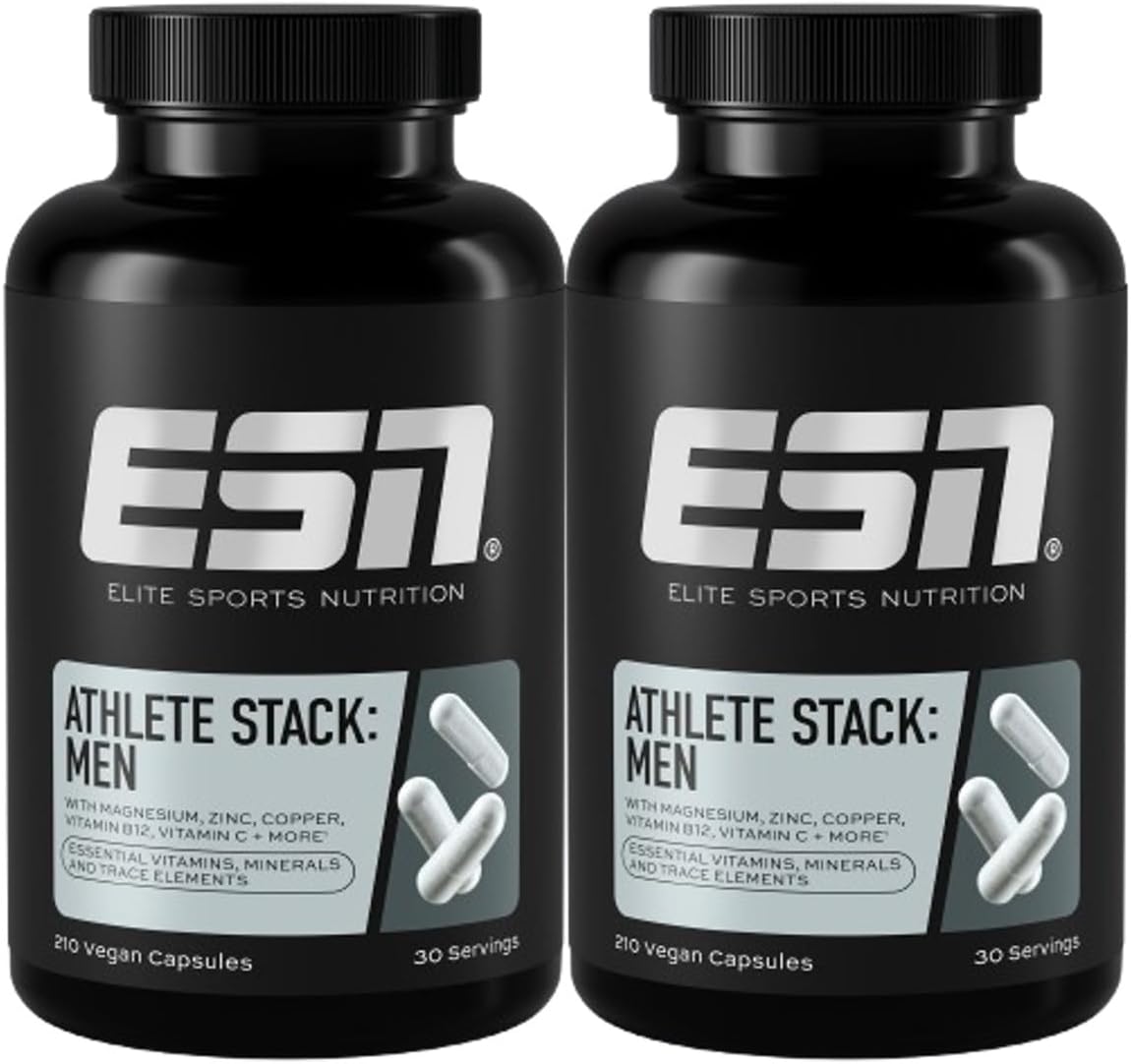 Thumbnail 6 de ESN Athlete Stack Men 2.0 210 Kapseln Nahrungsergänzungsmittel 💊