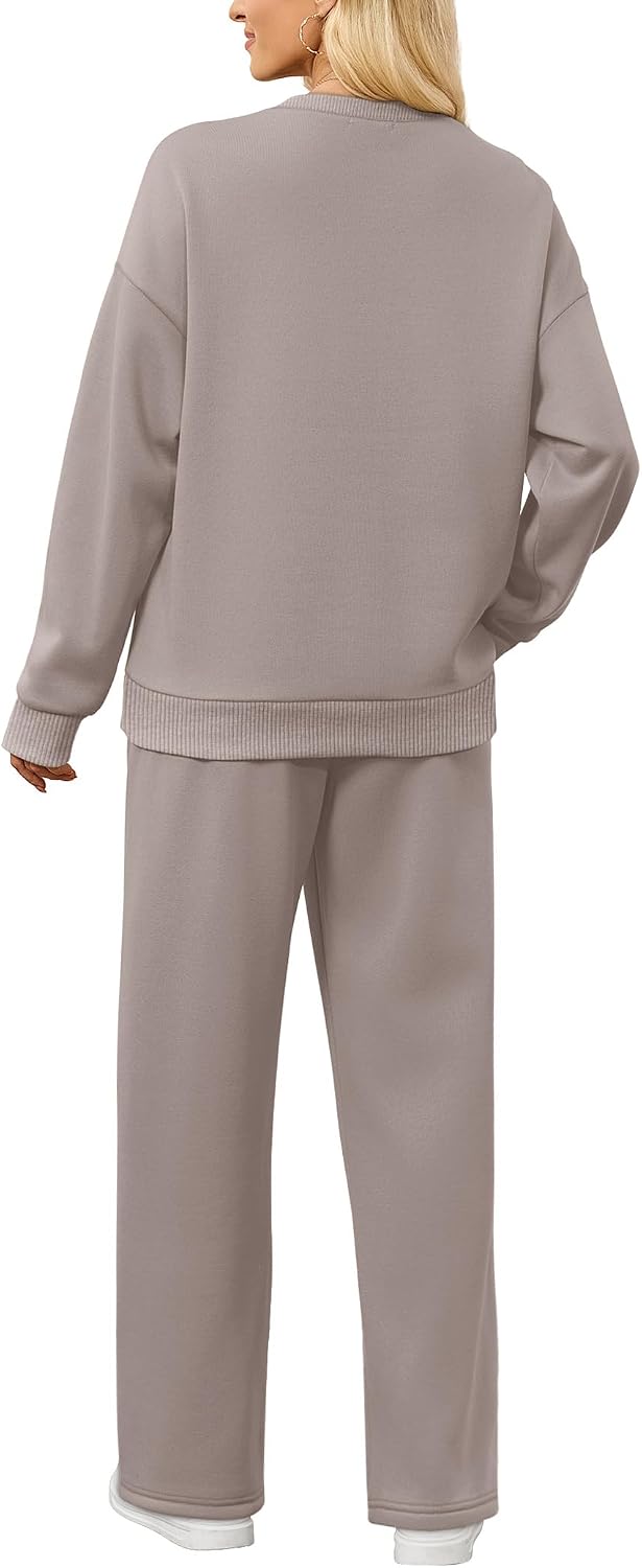 Detalle 1 de Sampeel Women's Lounge Set with Wide-Leg Pants