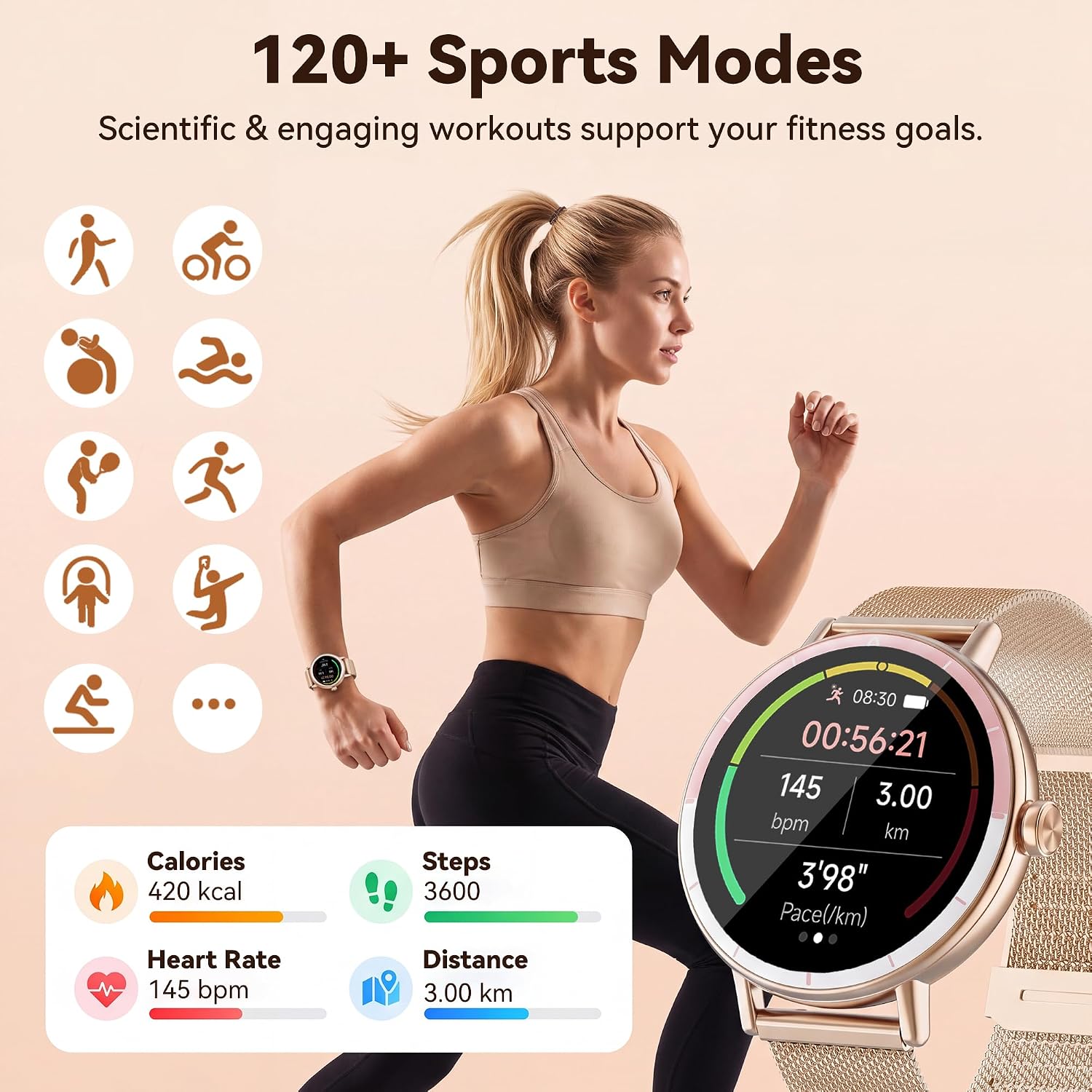 Detalle 2 de Smart Watch with 1.27-Inch Display