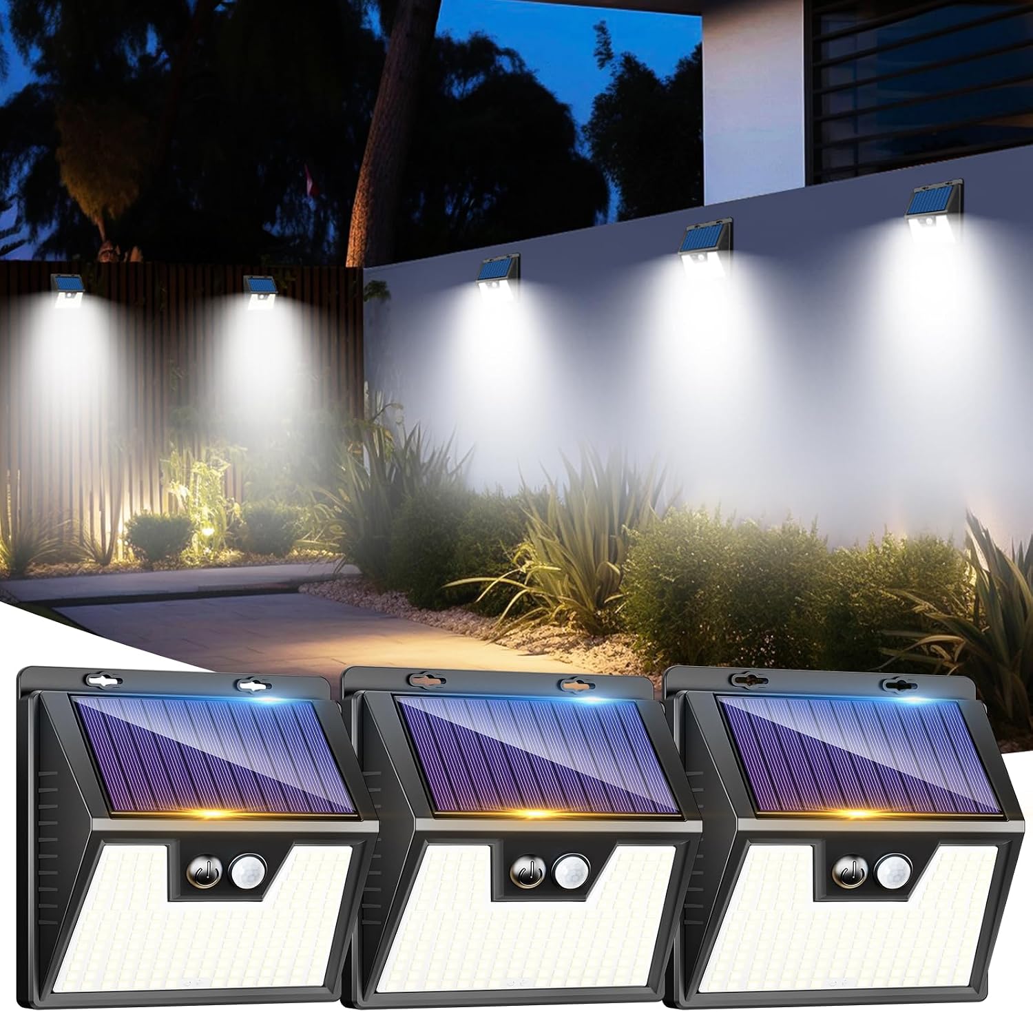 Imagen de LOTMOS Solar Lights Outdoor Garden 176 LED en OfertitasTOP