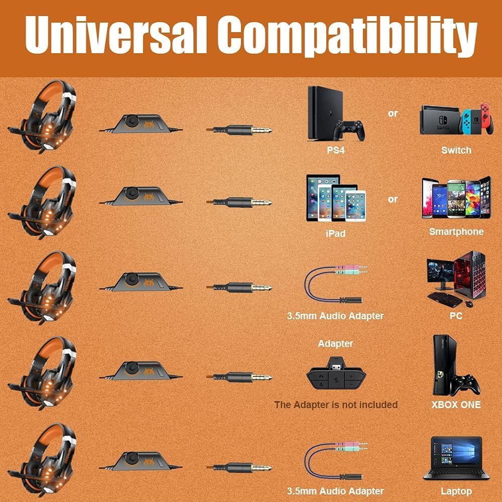 Thumbnail 5 de BENGOO G9000 Gaming Headset 40mm