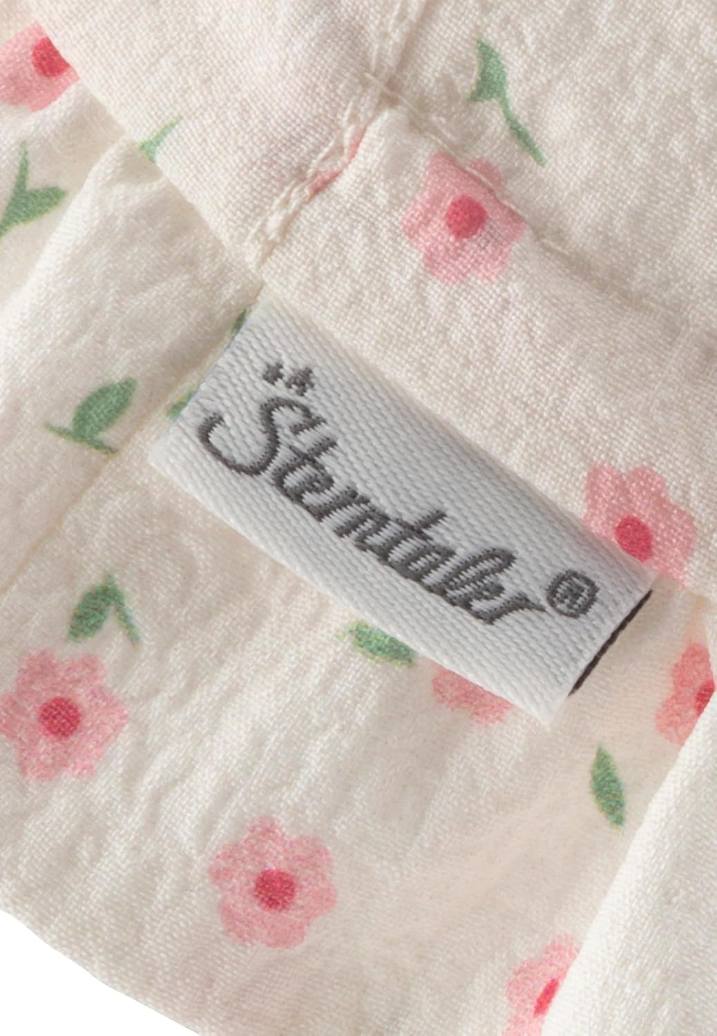Detalle 2 de Sterntaler Chapeau pour enfant imprimé fleurs – coton et batiste bio