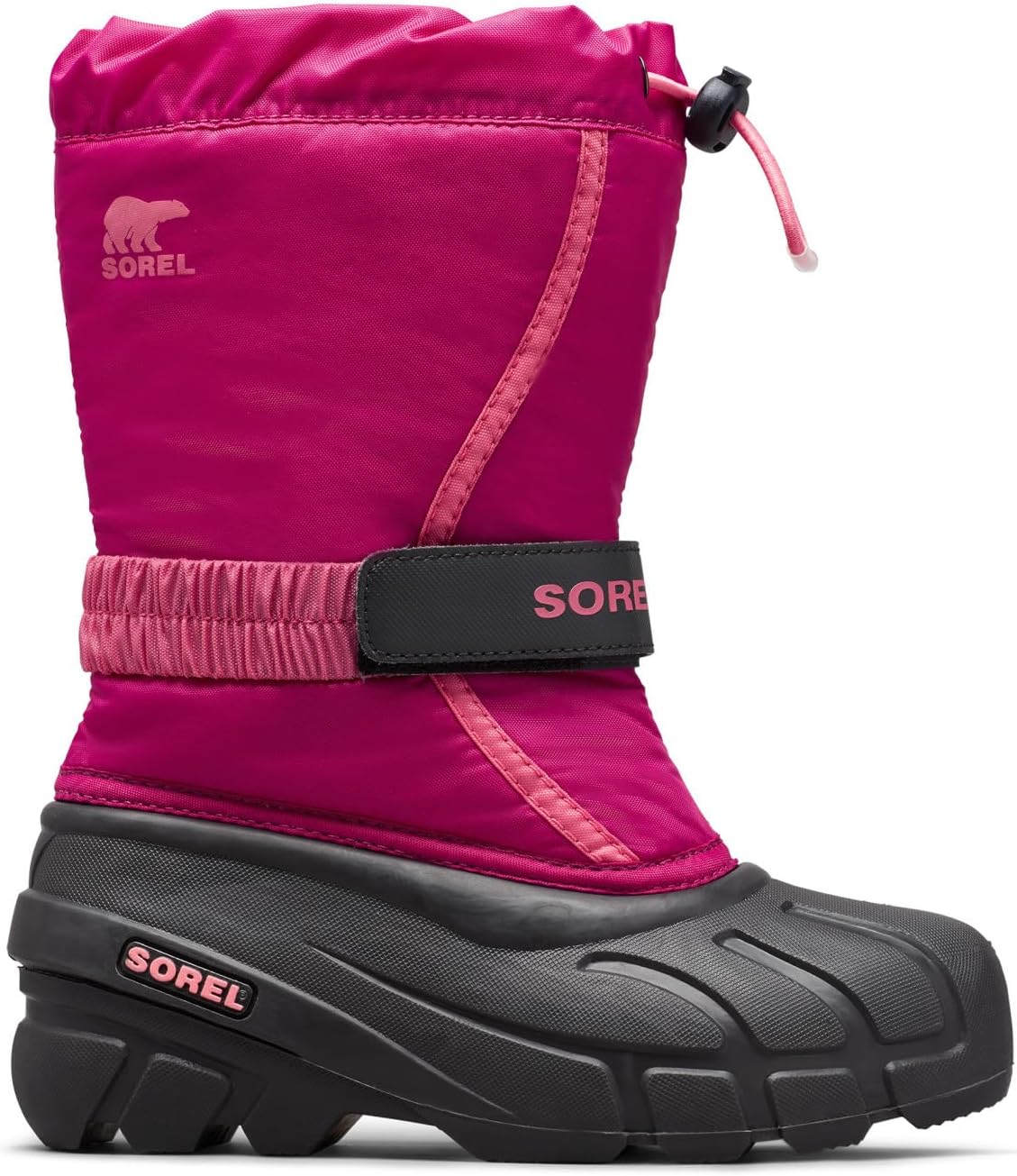 Detalle 2 de Sorel Flurry Boot vinterkängor för barn med filtfoder och integrerade damasker