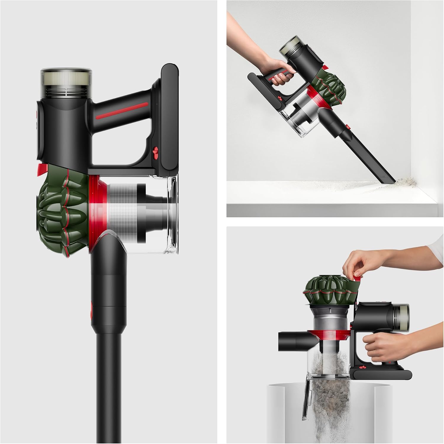 Detalle 2 de Dyson V8 Cyclone 626415-01 Cordless Stick Vacuum with Motorbar Head