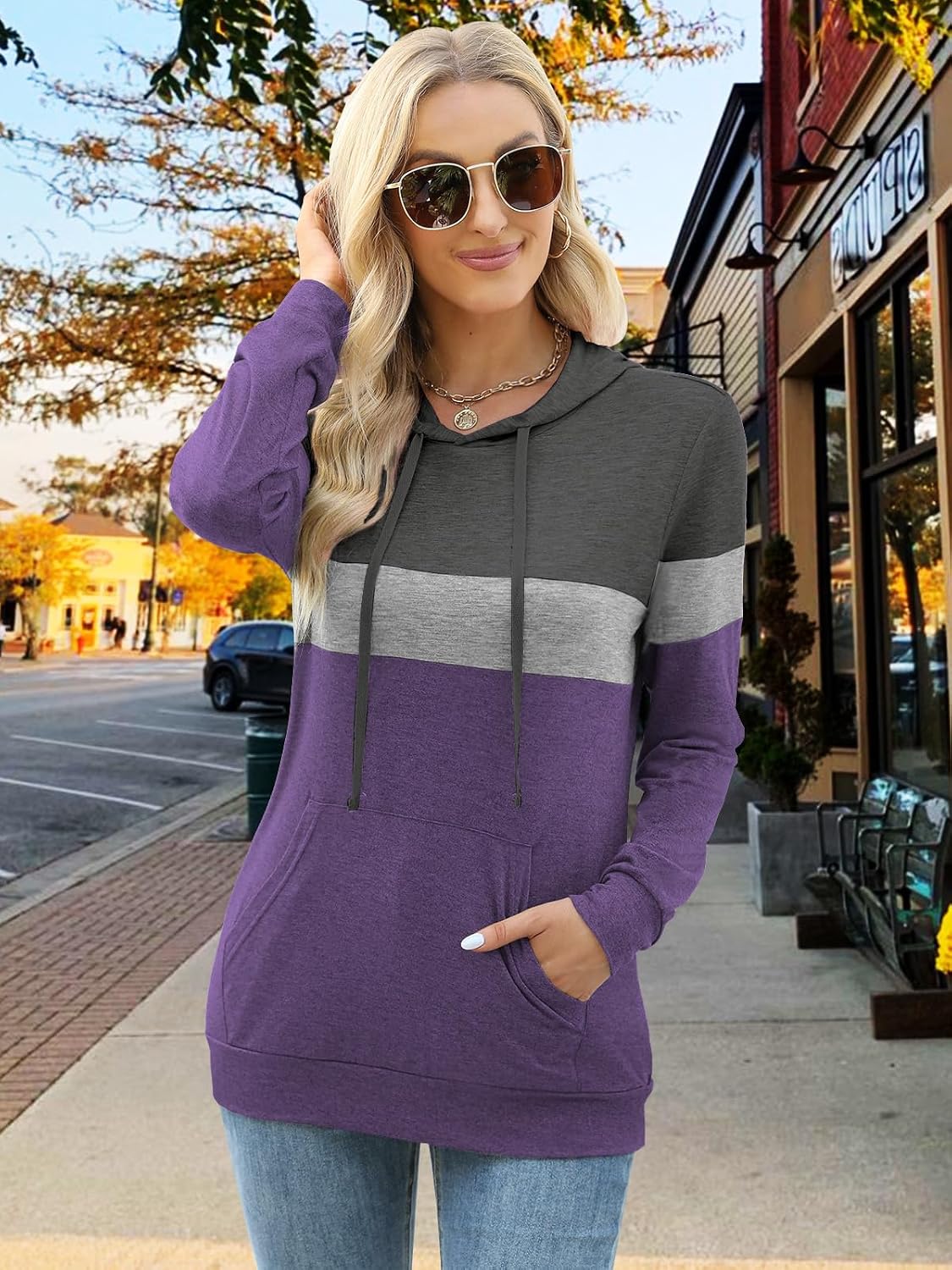 Thumbnail 6 de MixShe Women's Hoodie Sweatshirt