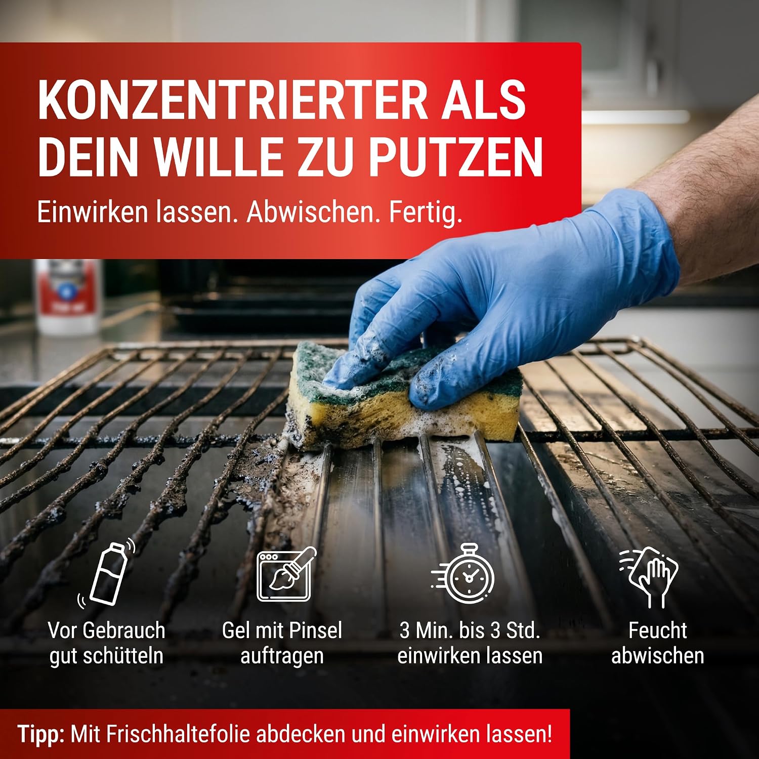 Thumbnail 6 de Maxxi Clean Backofen- und Grillreiniger Gel Paste 750 ml – extrastarker Fettlöser aus Deutschland