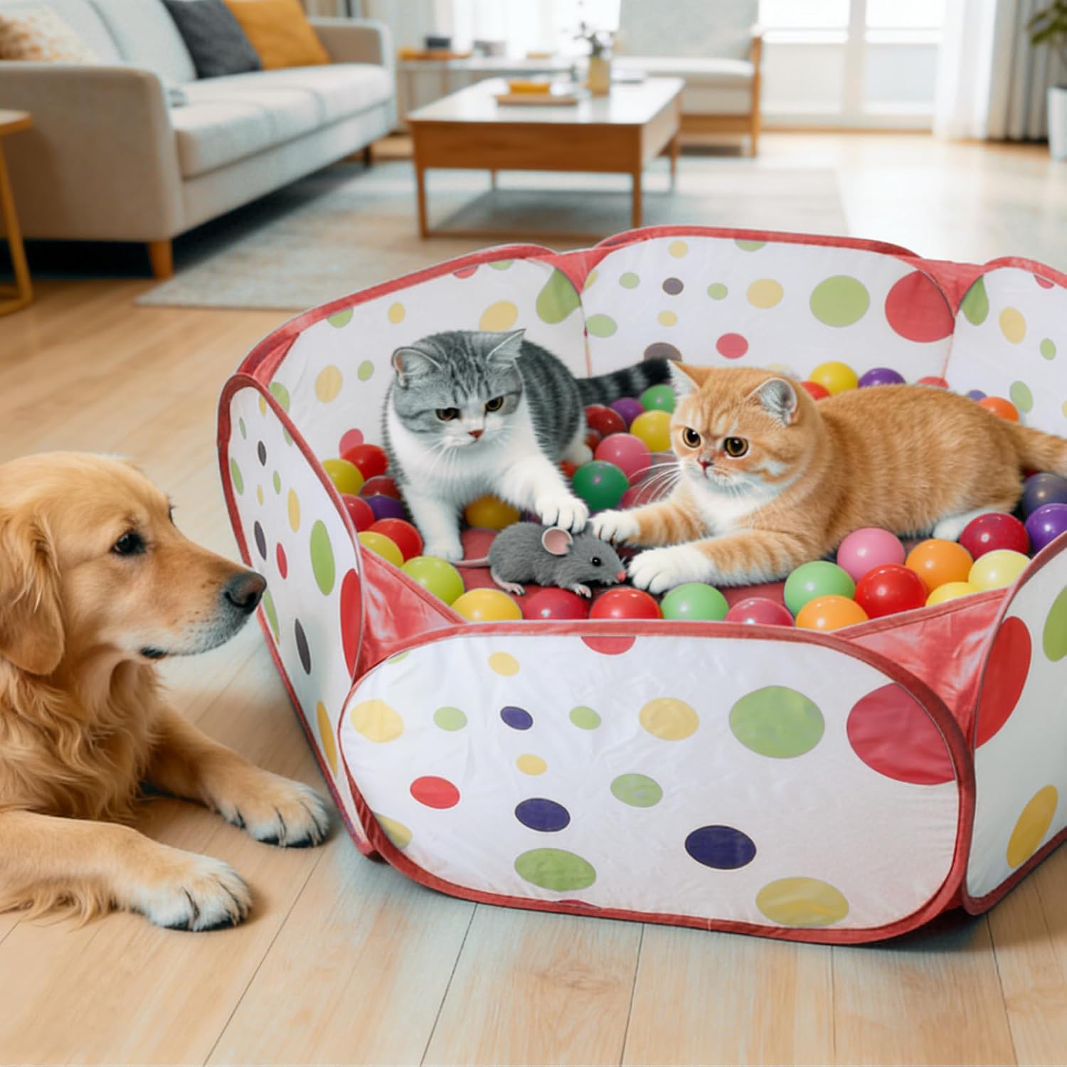 Thumbnail 6 de Cat Ball Pit, 39.37-Inch Diameter