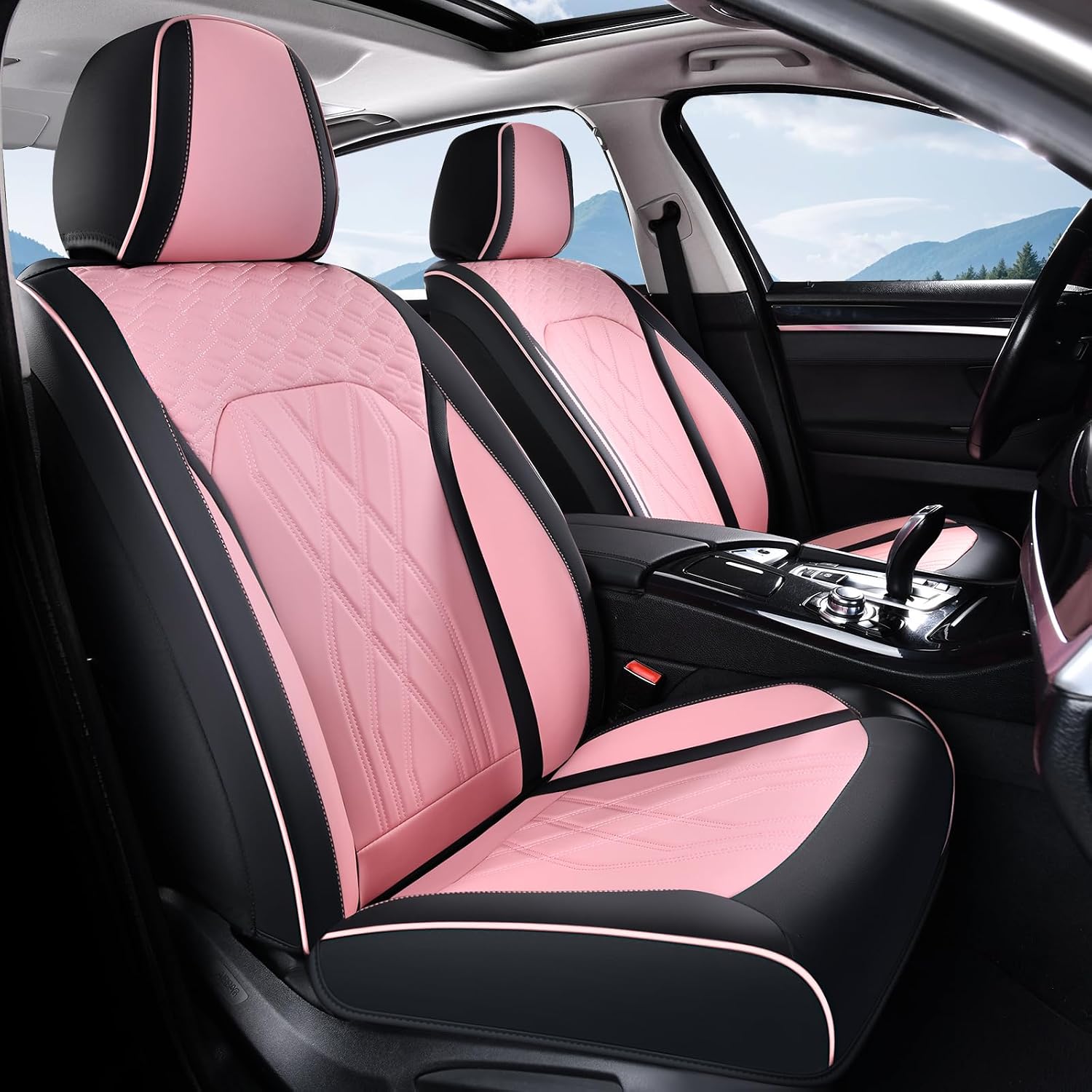 Detalle 2 de FLORICH Car Seat Covers Faux Leather