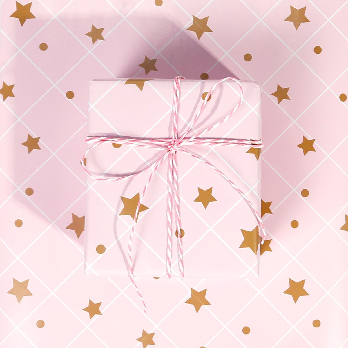 Thumbnail 5 de HBell Pink wrapping paper rolls 43cm
