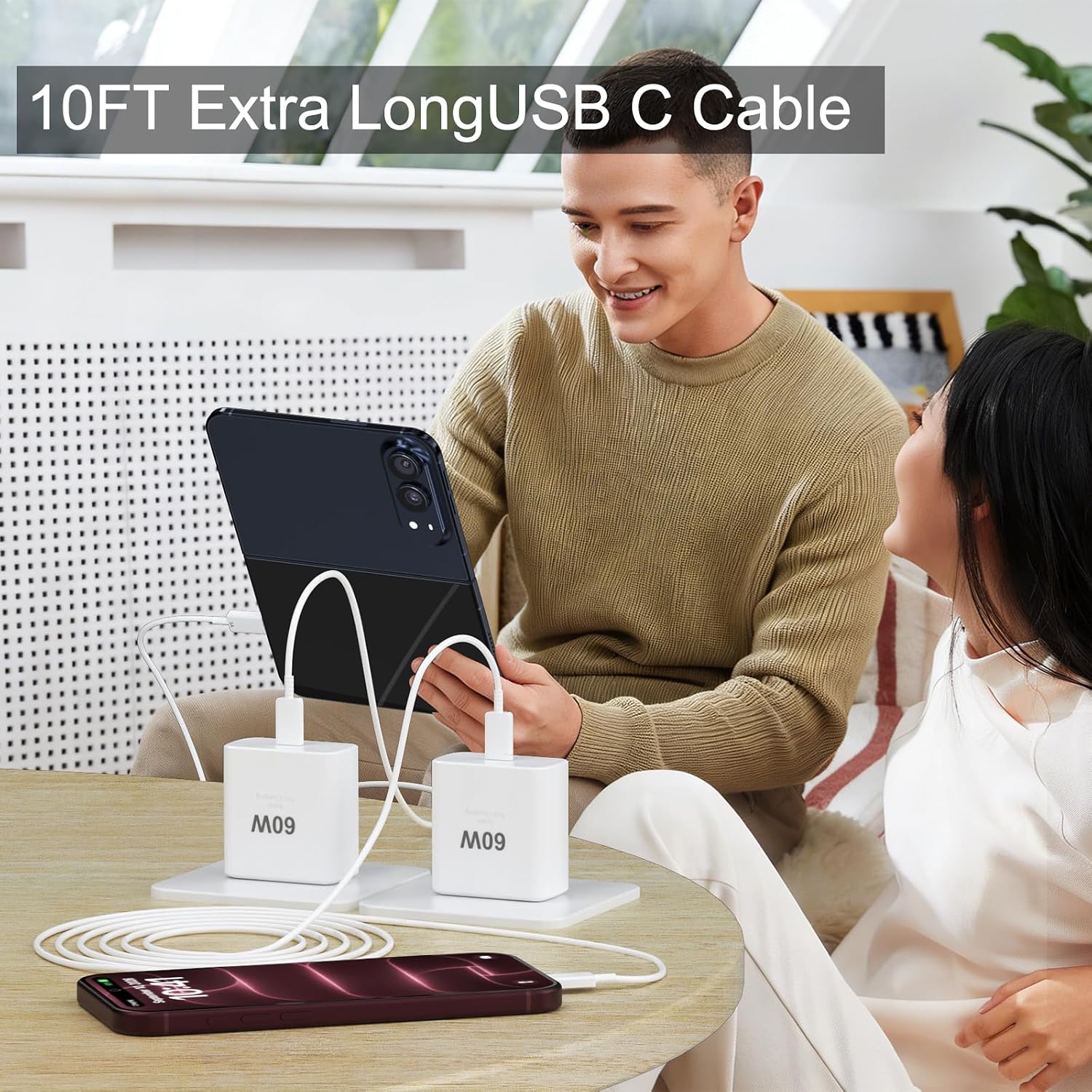Thumbnail 6 de Auorld USB-C charger 60W
