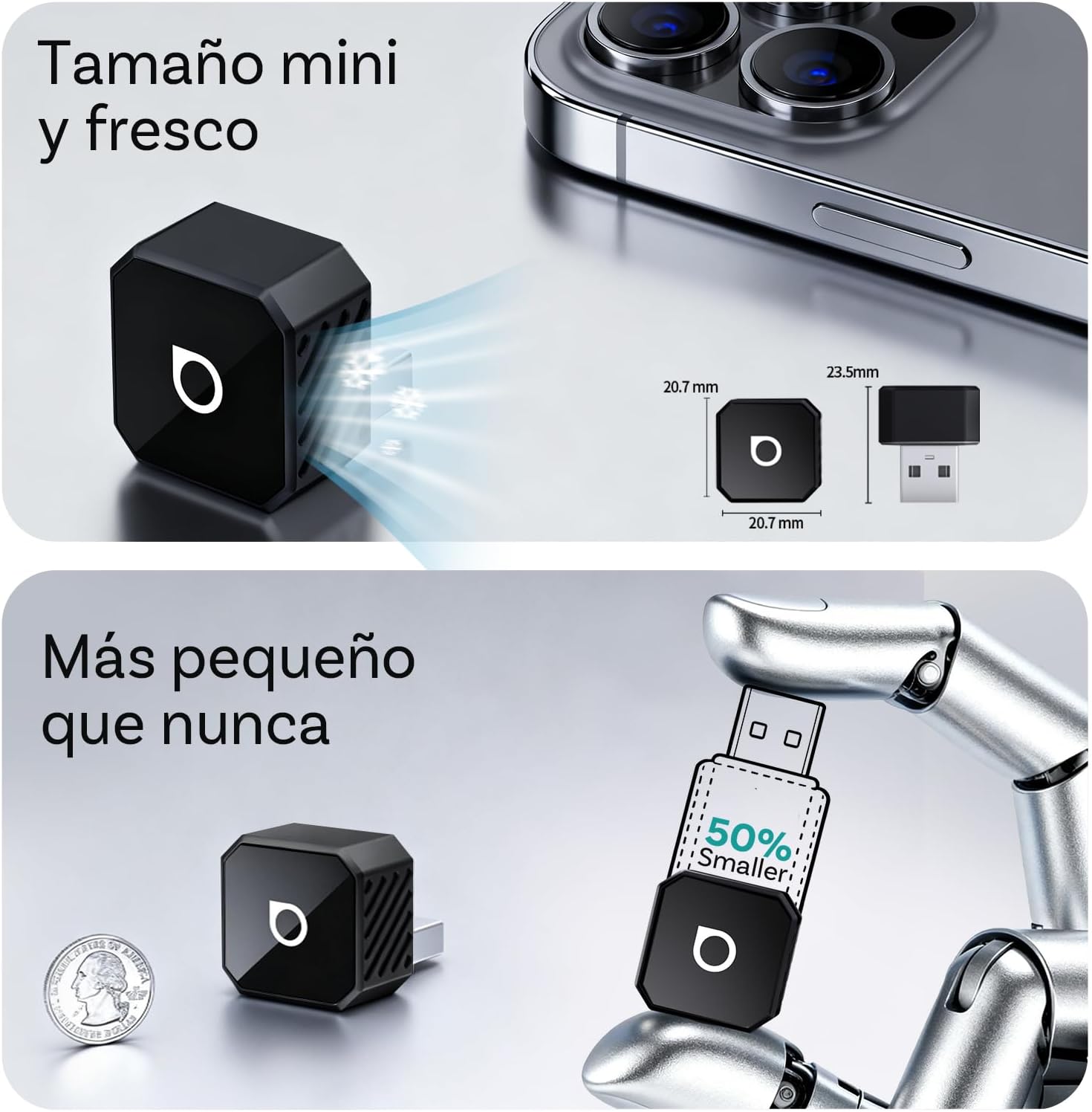 Thumbnail 2 de OTTOCAST Mini Pot 2026 Adaptador inalámbrico 2 en 1