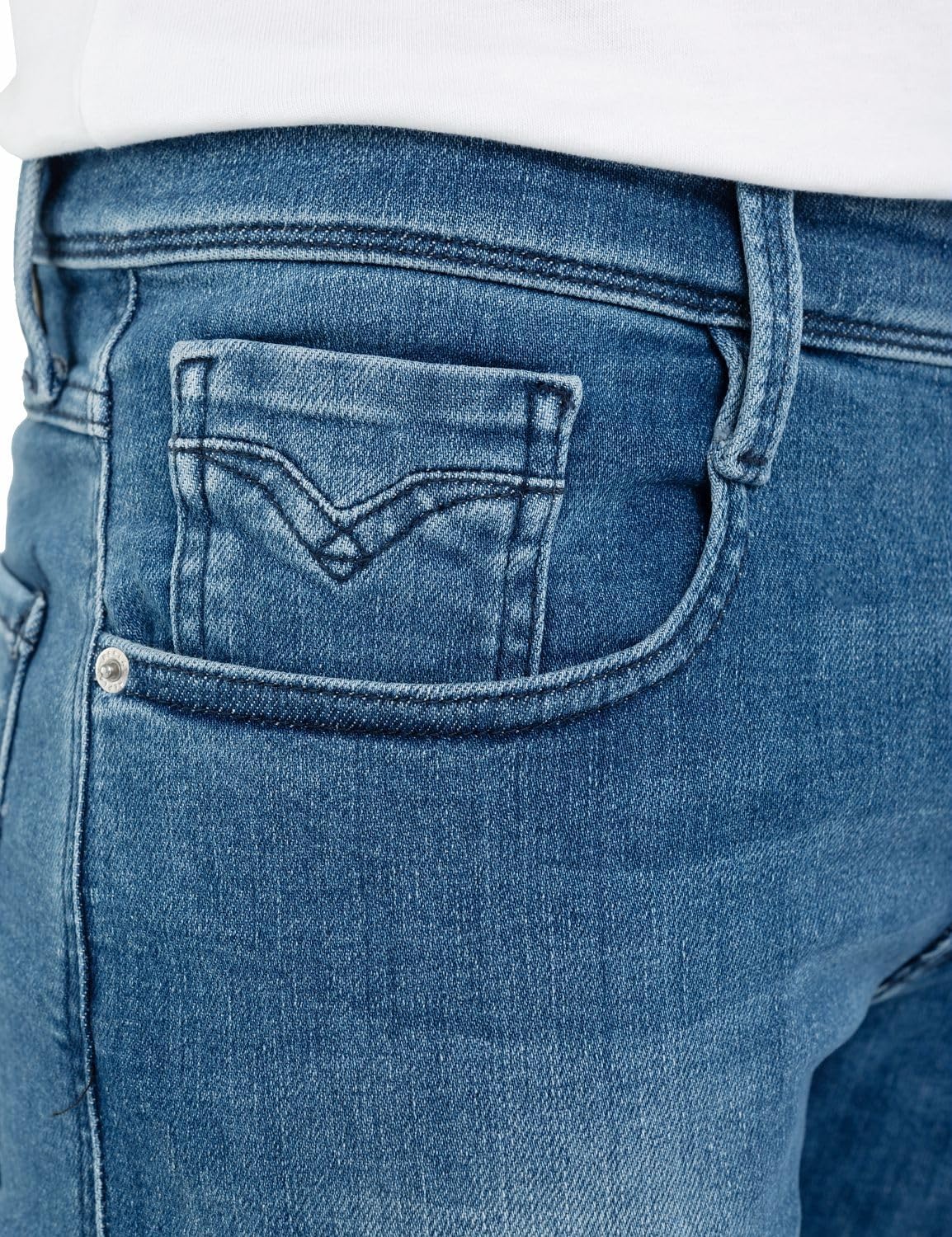 Thumbnail 6 de Replay Anbass Slim-Fit Jeans mit Comfort Stretch – zeitlose Passform trifft moderne Dehnbarkeit