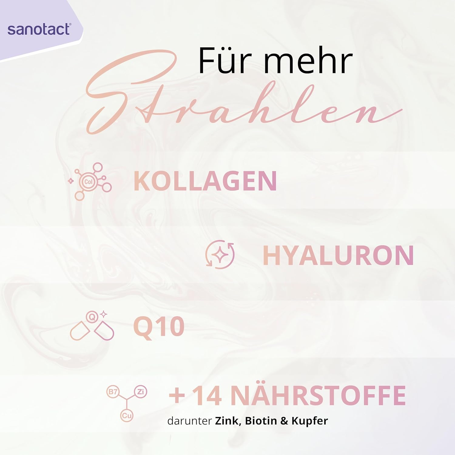 Thumbnail 2 de Sanotact Kollagen Kapseln 180 Tabletten 💊