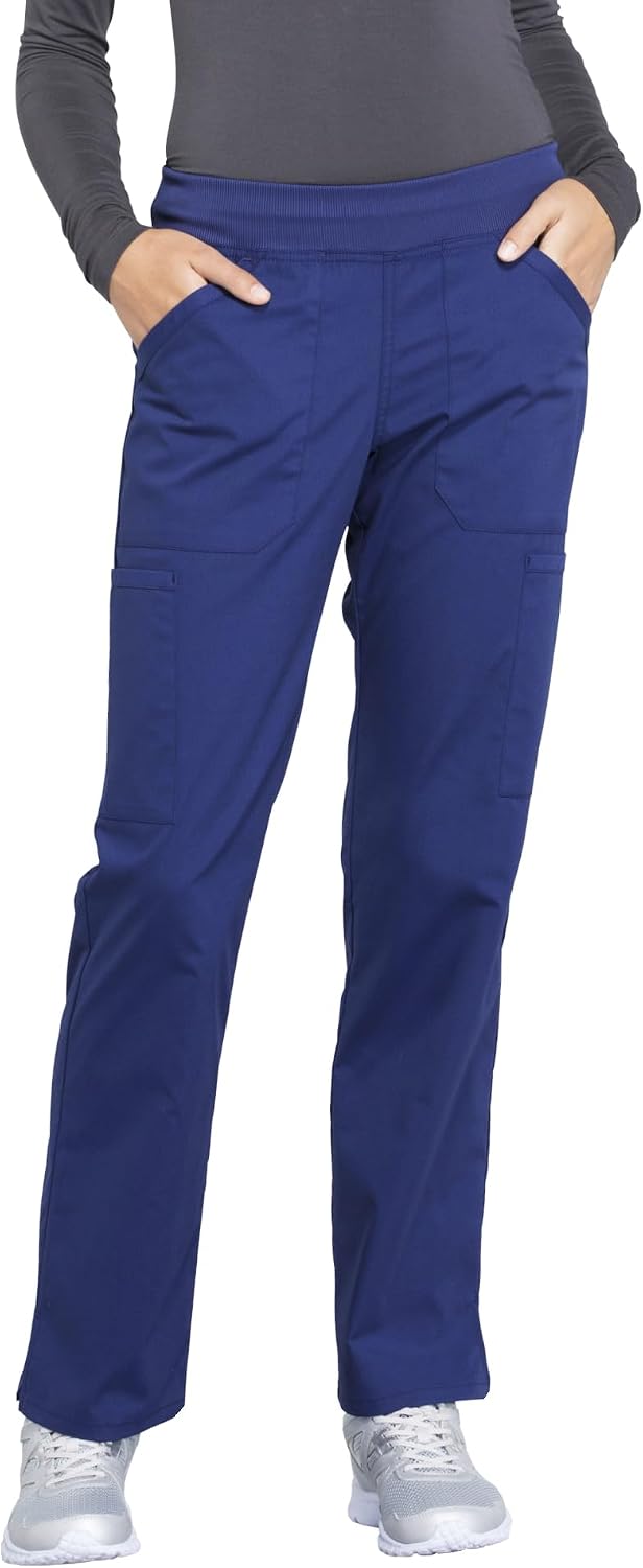 Detalle de Cherokee WW170T Women's Scrub Pants with 2-Way Stretch and Six Pockets