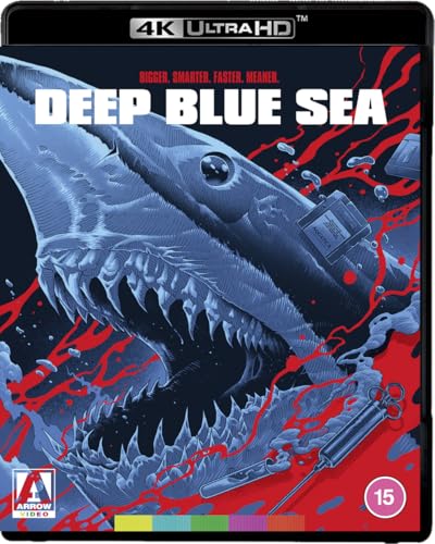 Arrow Video Deep Blue Sea 4K UHD Blu-ray, Region Free