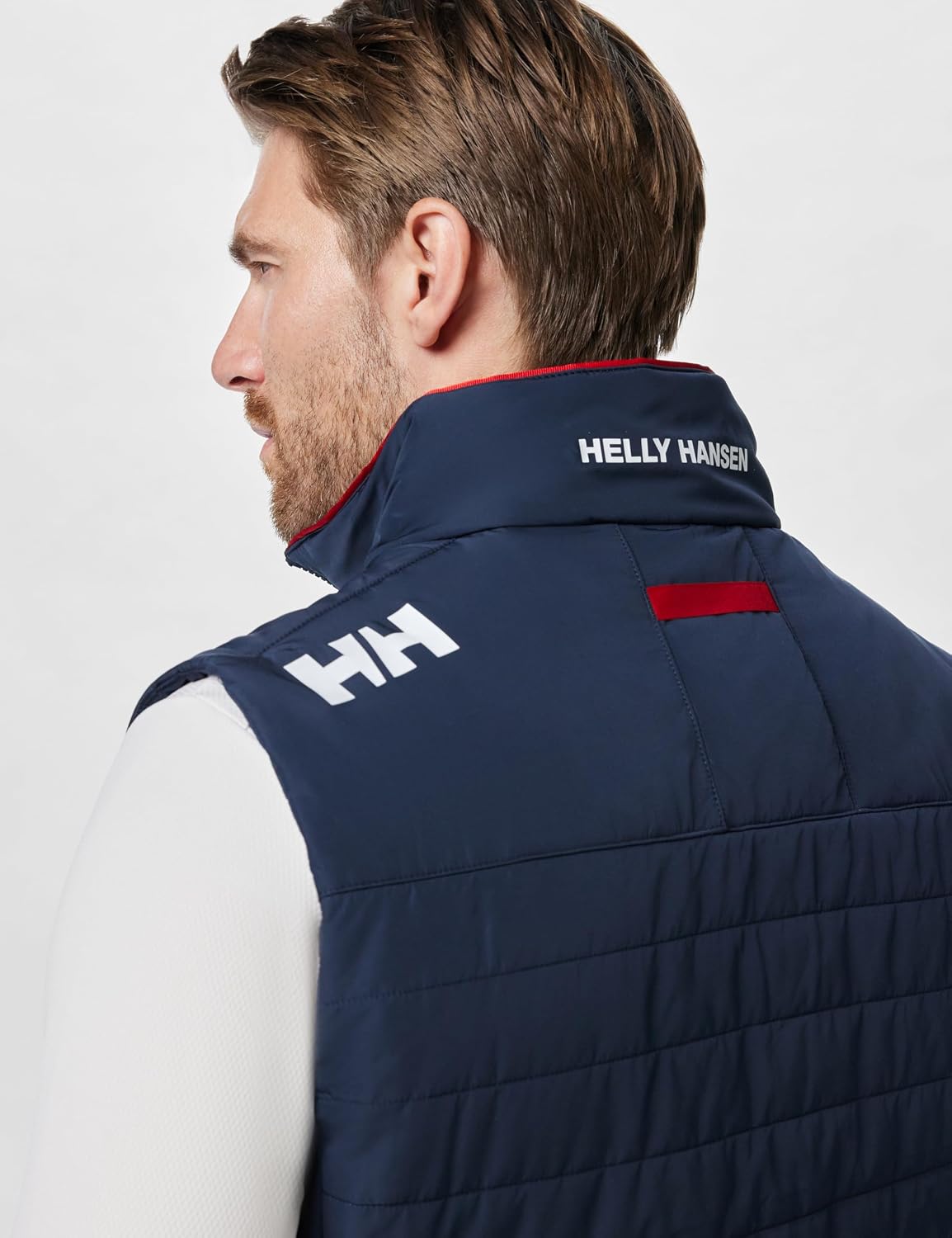 Detalle de Helly Hansen Uomo Gilet Isolante Crew 2.0: calore e leggerezza in un gilet Primaloft