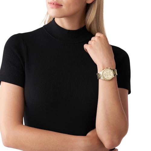 Detalle 2 de Michael Kors MK6356 Gold Stainless Steel Women's Watch