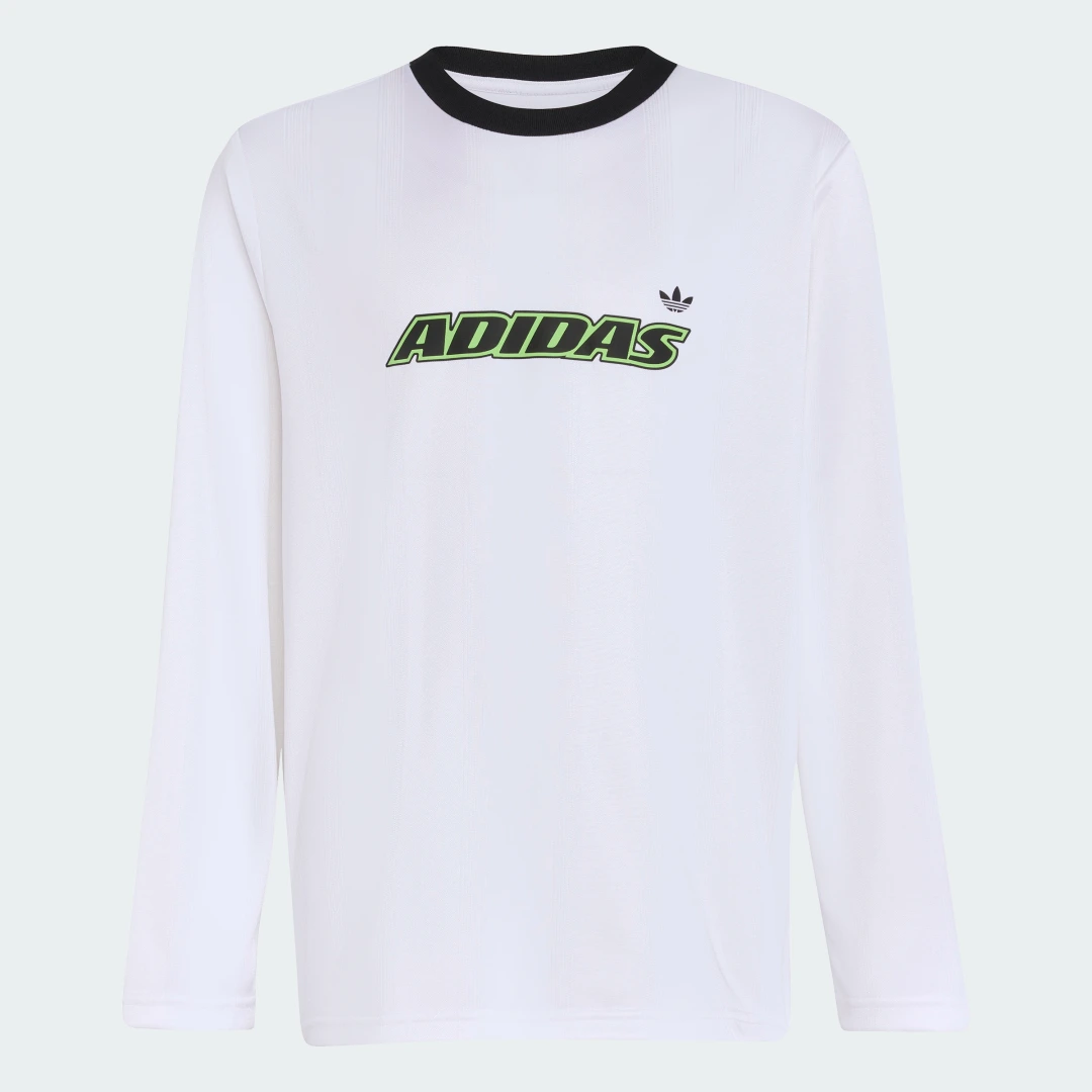 Thumbnail 3 de Adidas Camiseta manga larga adolescentes Blanco
