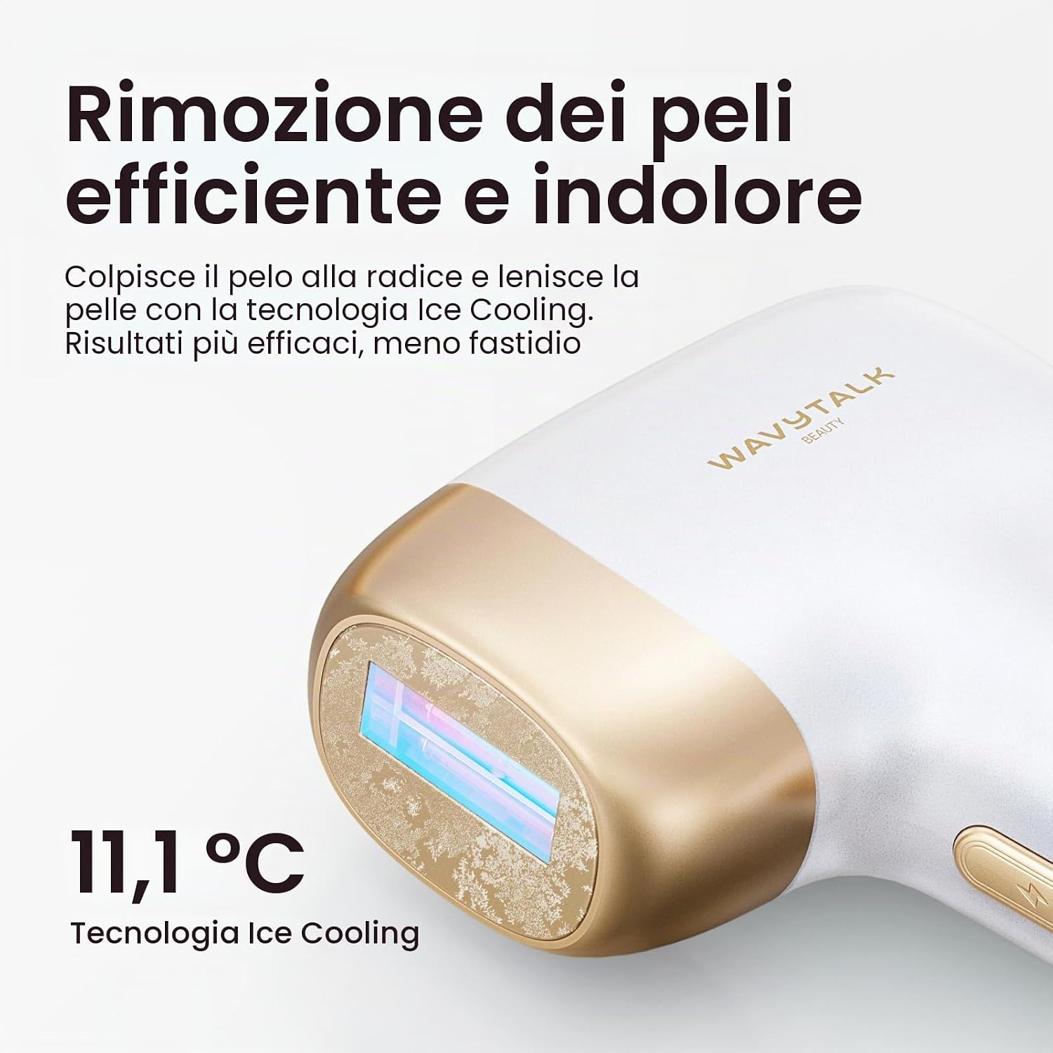Thumbnail 4 de Wavytalk Epilatore Luce Pulsata IPL 24J – Depilazione Indolore a Casa, Dual-Pulse, Raffreddamento