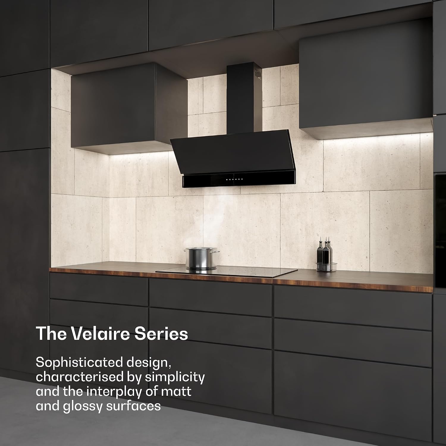 Thumbnail 1 de Klarstein Velaire 90 cm Cooker Hood, 820 m³/h Boost, A++ and Touch Control