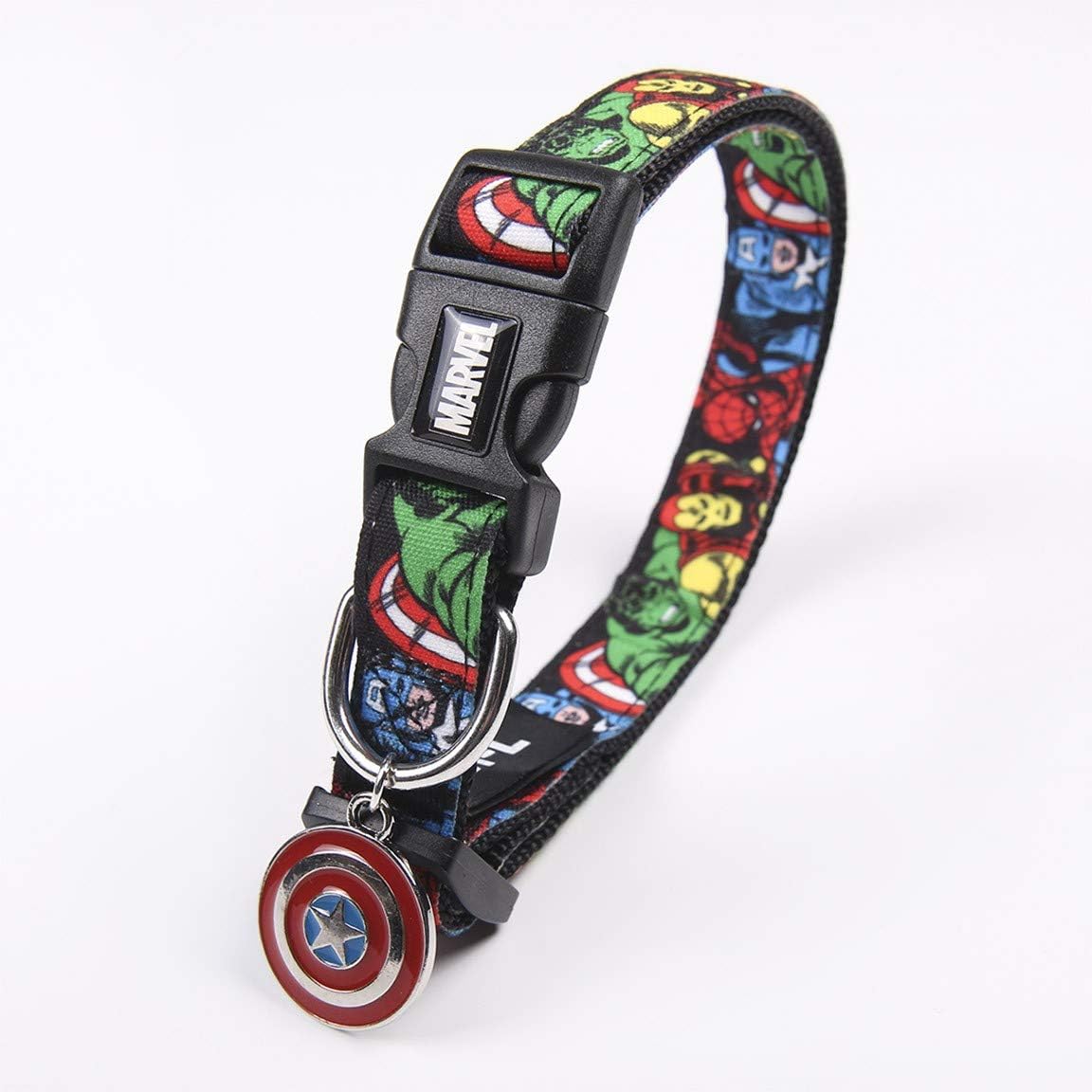 Detalle de Cerdá Marvel Hundehalsband für kleine Hunde – Offiziell lizenziert, XS–S (Halsumfang 22–35 cm, Dicke 15 mm)